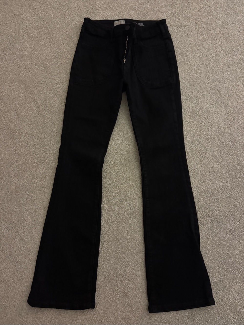 Pilcro Black Flare Jeans